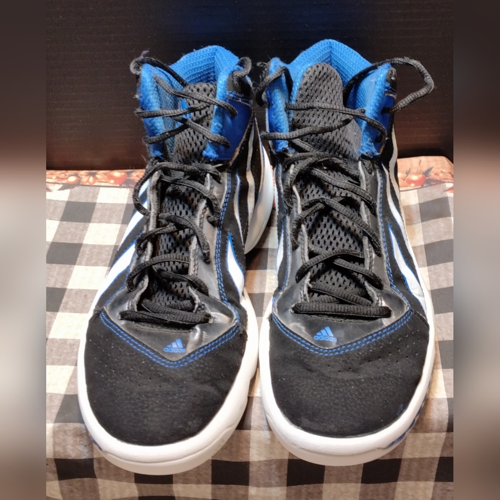 Original 2012 Adidas Commander Basketball Shoes Size 7 Men's High Top Sneakers - Picture 10 of 16
